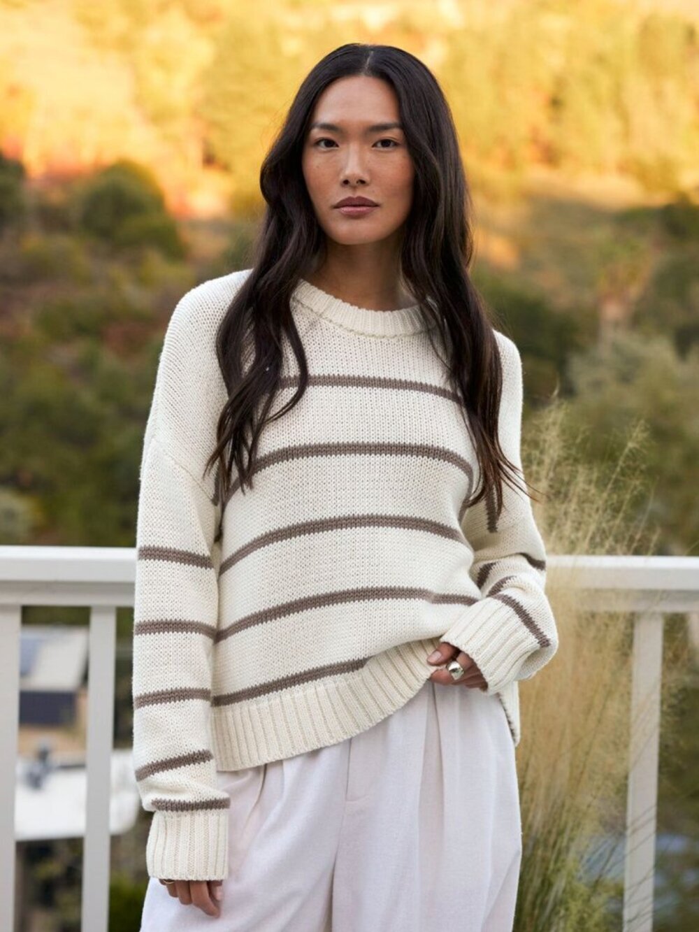 Jenni Kayne Chloe Striped Sweater